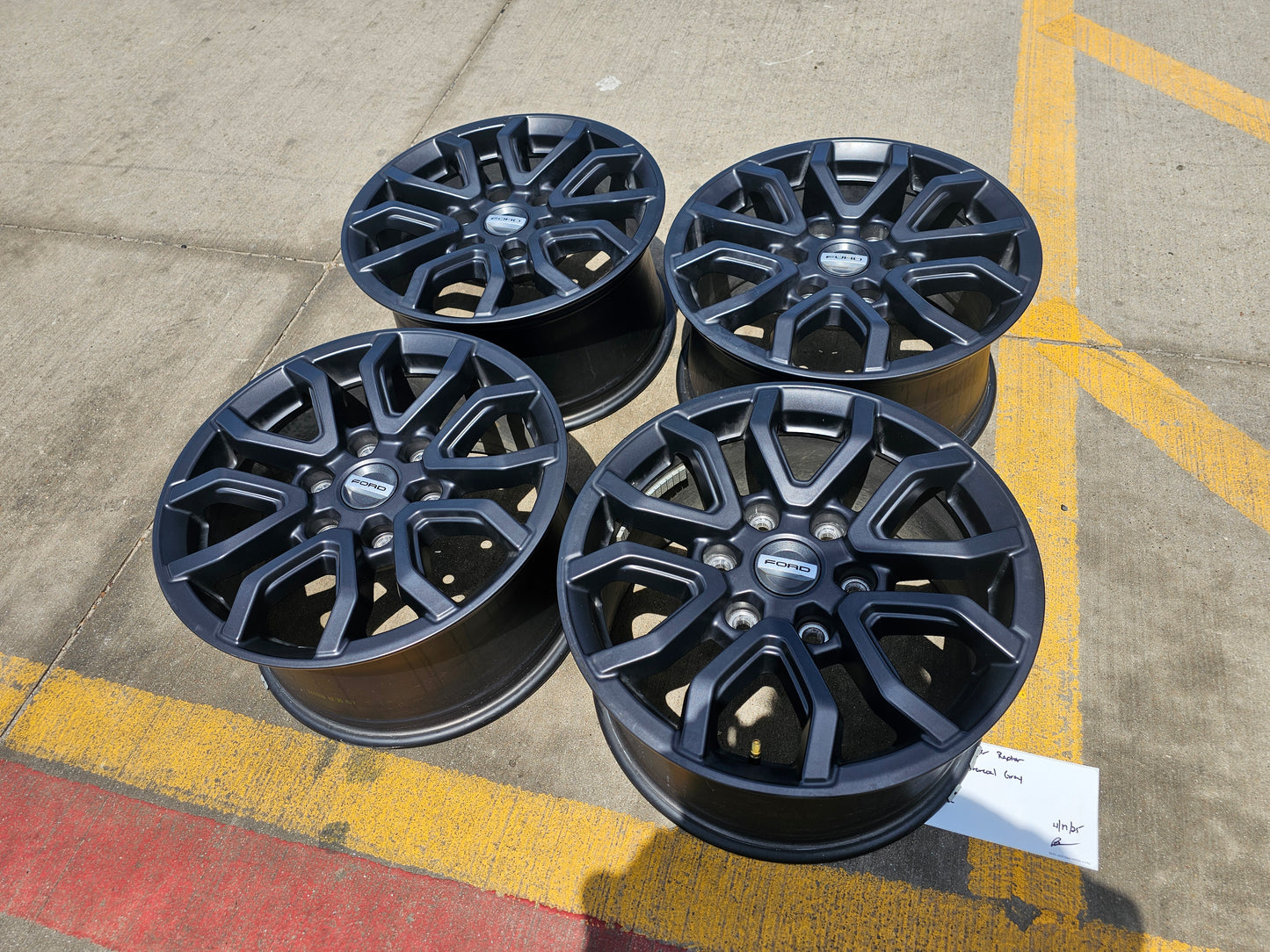 17" Ford Ranger Raptor wheels rims Bronco 2023 2024 2025 NEW