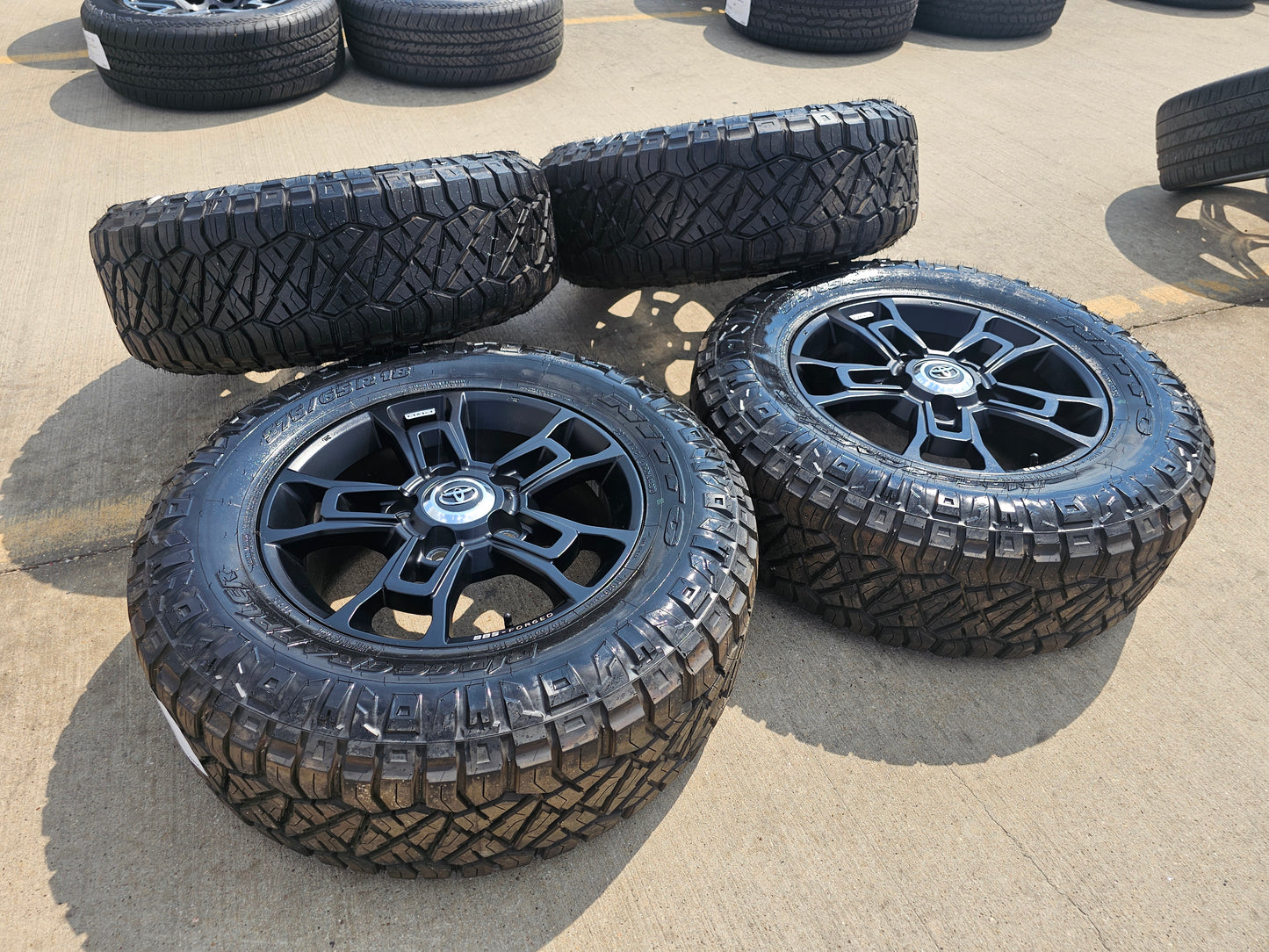18" Toyota Tundra TRD PRO BBS Forged OEM wheels rims 75238 75255 5x150 NITTO