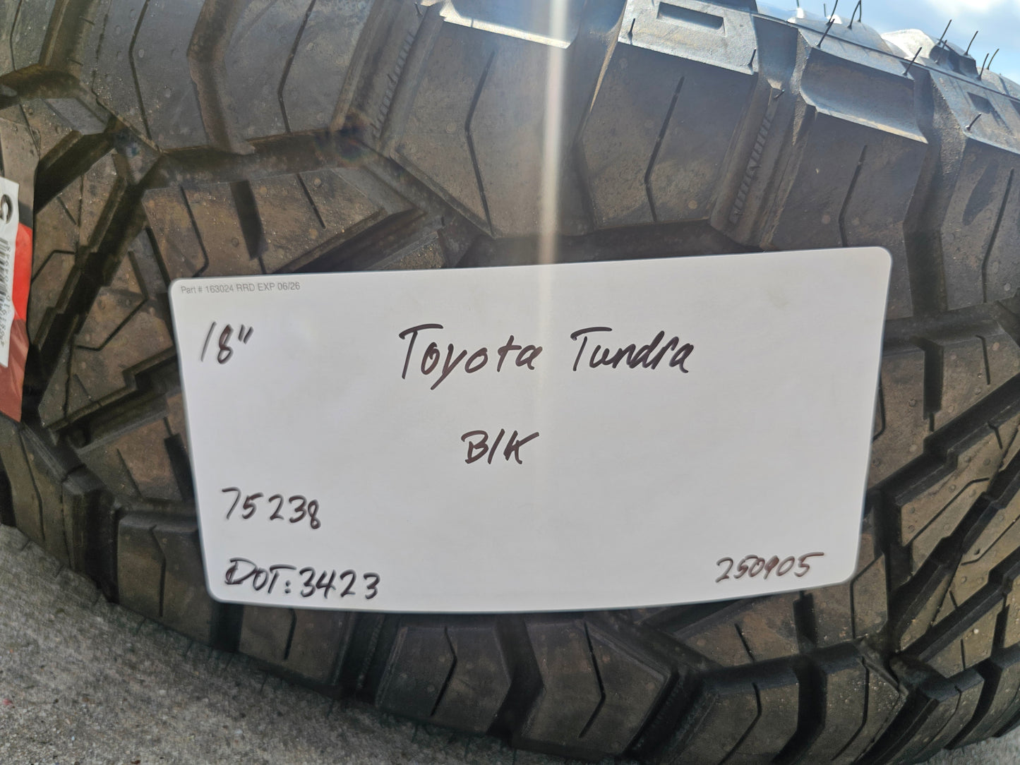 18" Toyota Tundra TRD PRO BBS Forged OEM wheels rims 75238 75255 5x150 NITTO