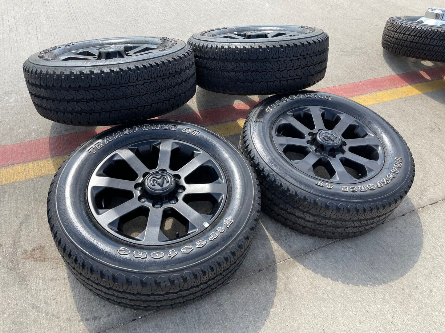 20" Dodge Ram 2500 3500 LARAMIE OEM 2700 wheels rims tires 2022 2023 2024 2025