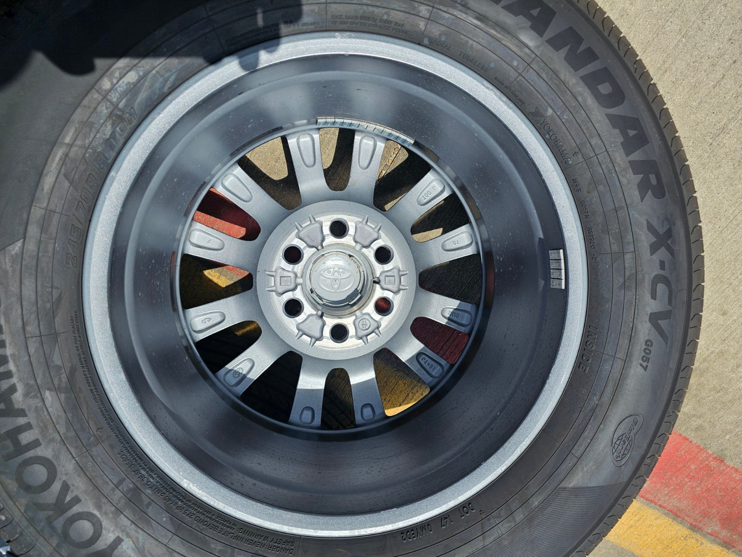 18" Land Cruiser Tundra Sequoia 4Runner GX550 OEM wheels rims 2024 2025 NEW