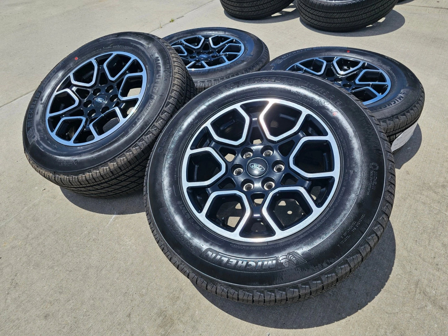 18" Ford F-150 OEM rims wheels 95049 10340 Expedition 2025 2026 NEW MICHELIN