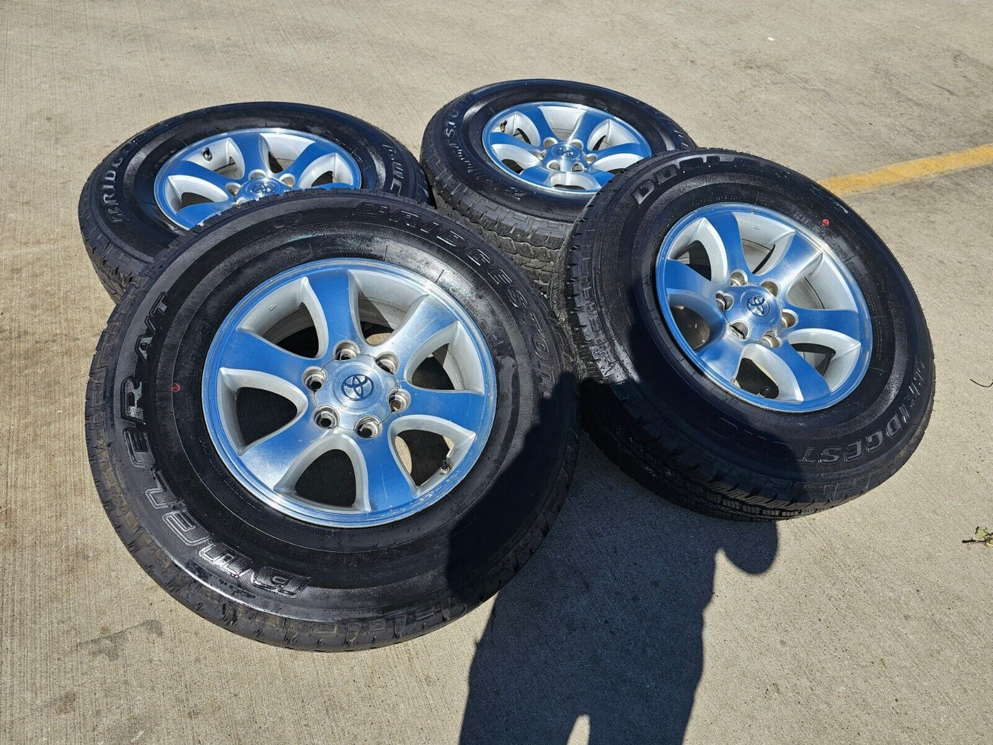 17" Toyota 4Runner Tacoma OEM wheels rims 69430 FJ tires