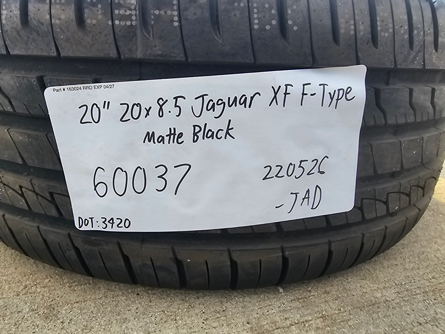 20" 20x8.5 Jaguar XF F-Type Type R OEM 60037 wheel rim NEW