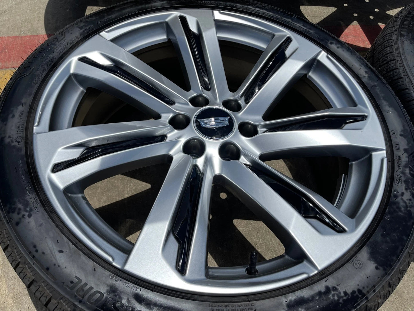 24" Cadillac Escalade V OEM wheels rims tires 2022 2023 2024 2025 2026