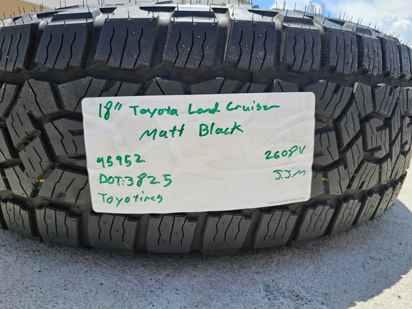 18" Toyota Land Cruiser OEM wheel rim 95952 75304 Tundra Sequoia 2025 2026 NEW