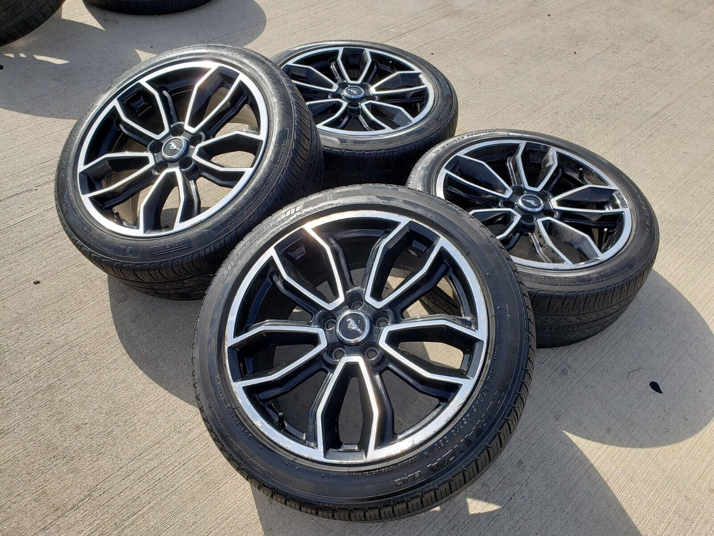 19" Ford Mustang GT OEM wheels rims 3909 tires 2013 2014 2015 2016 2019 2020