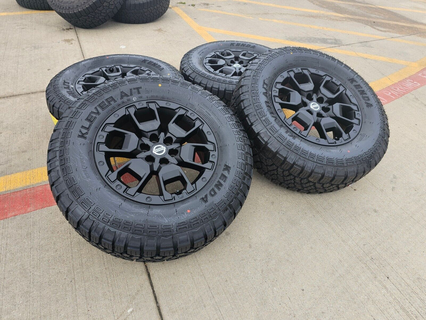 17" Nissan Frontier OEM Desert Runner 62834 wheels rims tires 2024 2025 NEW