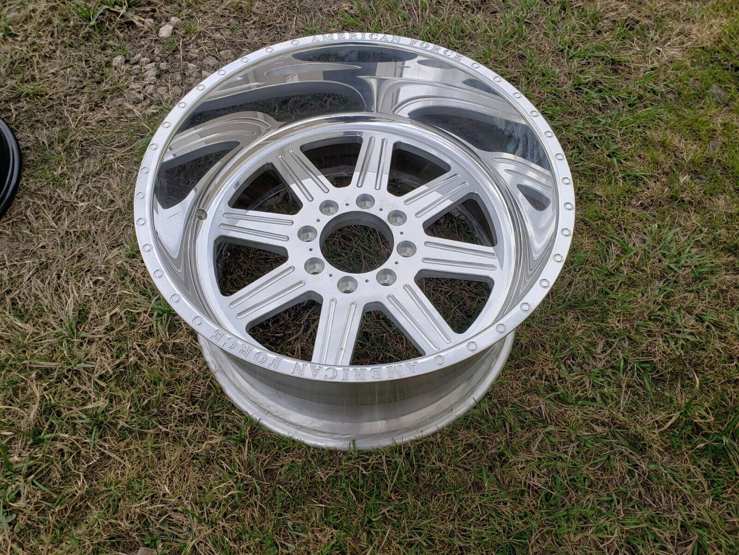 22x12 American Force G55 Tempo SS Polished Ram 2500 3500 wheel rim 8x165 NEW