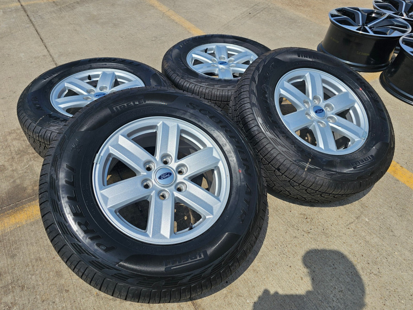 17" Ford F-150 Expedition OEM rims wheels 10339 tires 2024 2025 NEW PIRELLI A/T