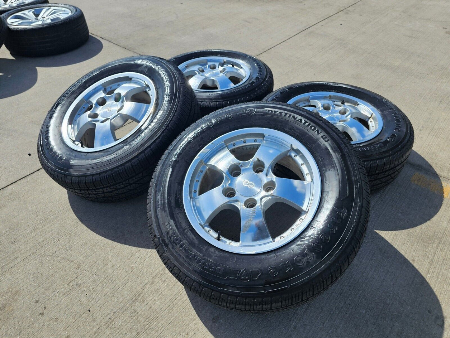 18" Toyota Tundra Sequoia TRD PRO OEM Enkei 5x150 wheels rims tires