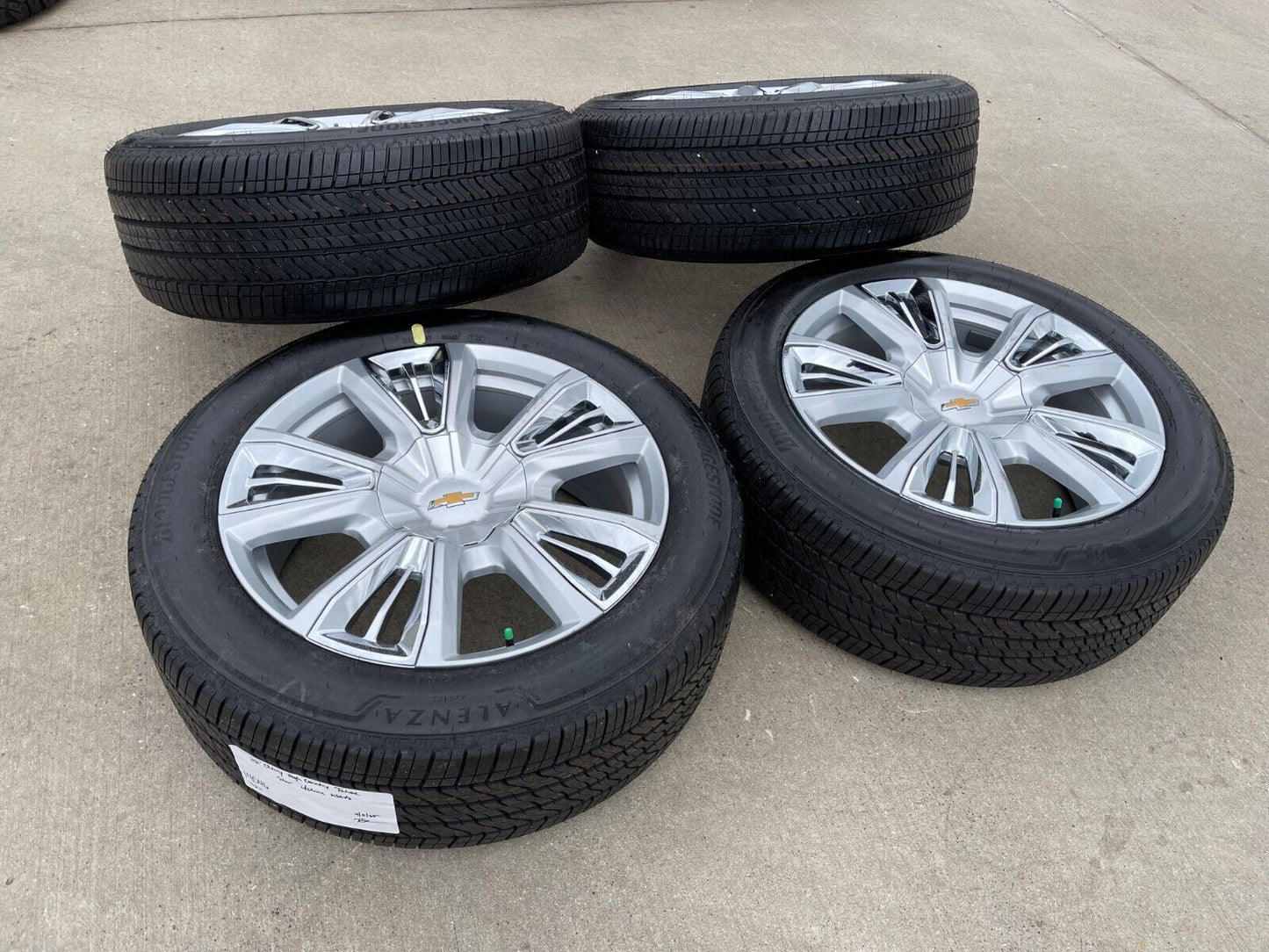 22" Chevy Tahoe RST OEM wheels rims 96951 Silverado Suburban 2023 2024 2025 NEW