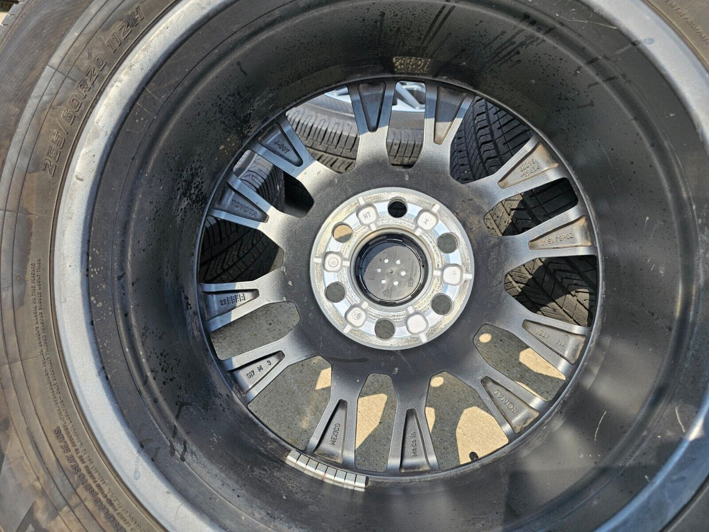 20" Toyota Tundra OEM wheels rims tires 2022 2023 2024 2025 Sequoia 95295