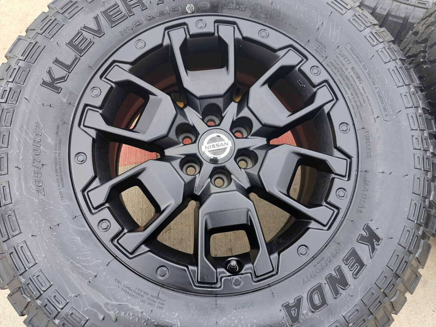 17" Nissan Frontier OEM Desert Runner 62834 wheels rims tires 2024 2025 NEW