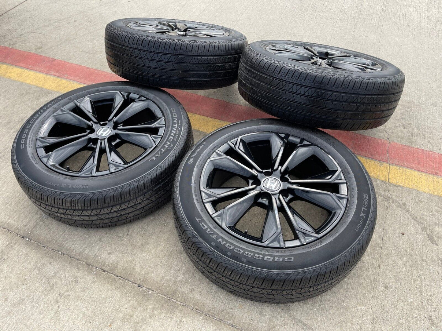 19" Honda CR-V Touring OEM wheels rims tires HR-V 60312 black 2023 2024 2025