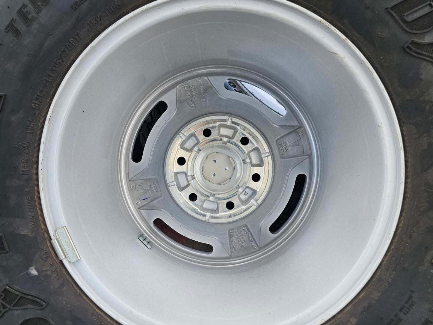 17" Ford Bronco HERITAGE Limited Edition wheels rims white 2025 2026 NEW