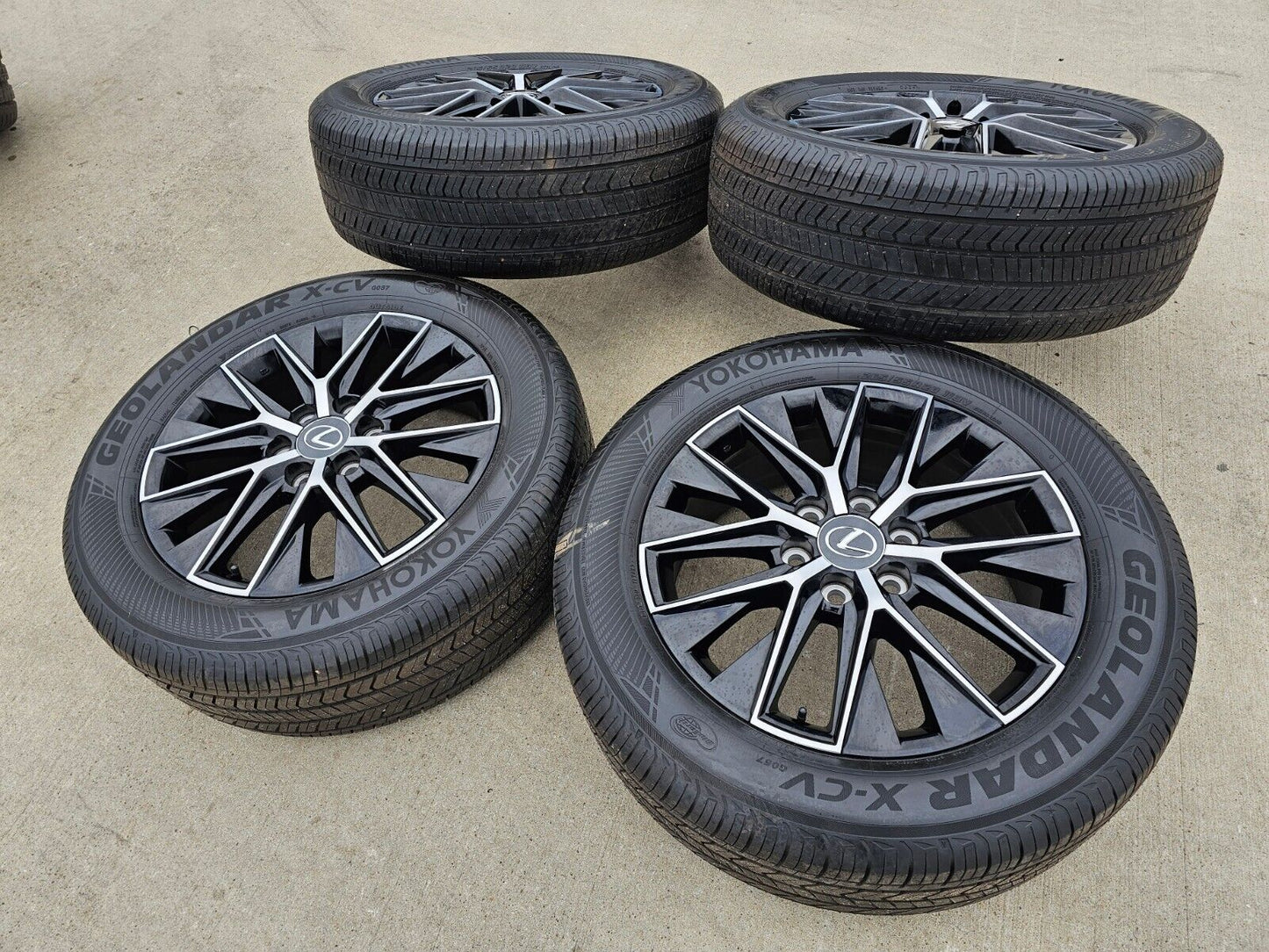 20" Lexus GX550 OEM wheels rims Toyota Land Cruiser Tundra 10545 LX600 2025 NEW