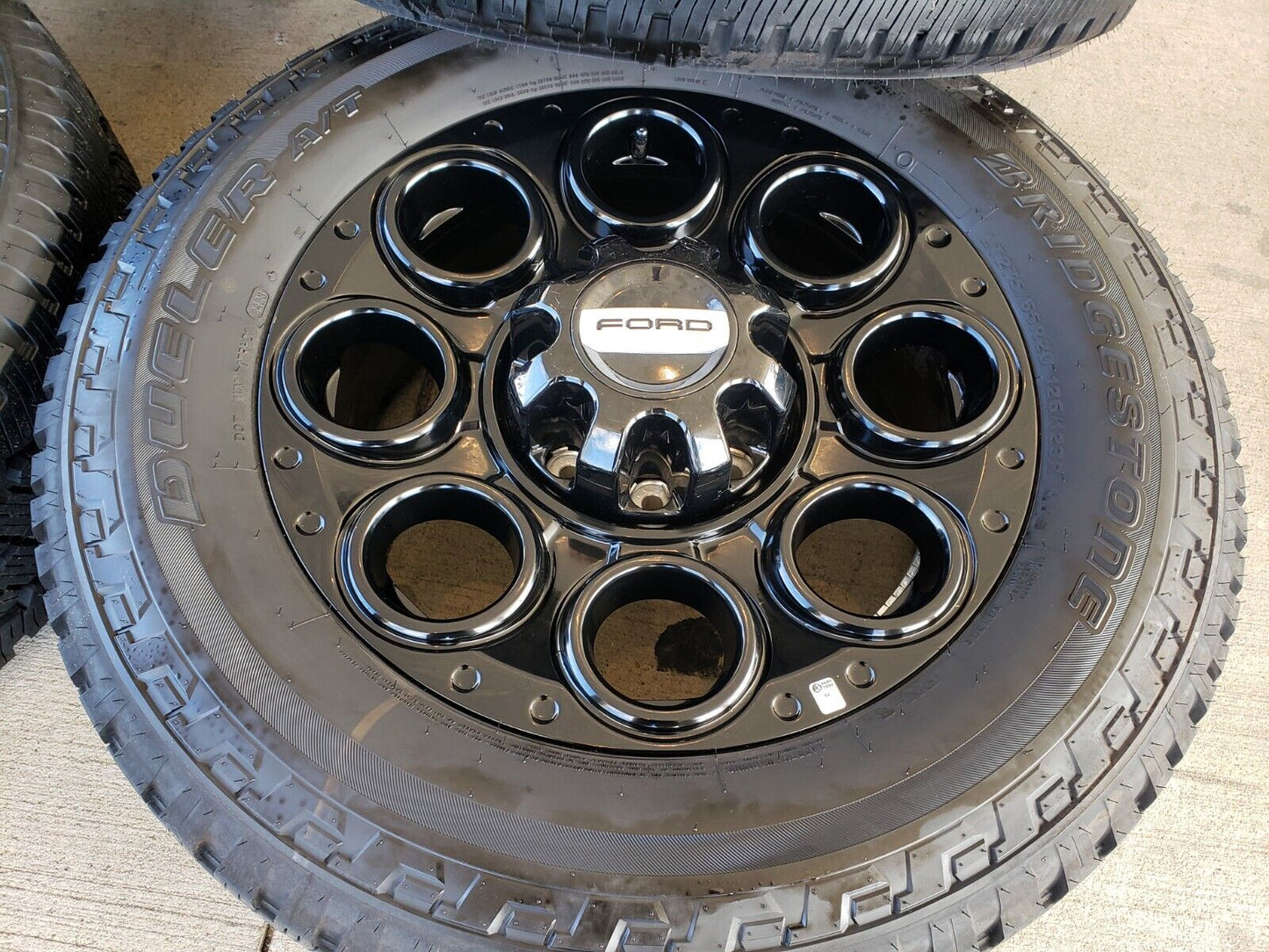 20" Ford F-250 F-350 OEM black TREMOR wheels rims 10299 tires 2023 2024