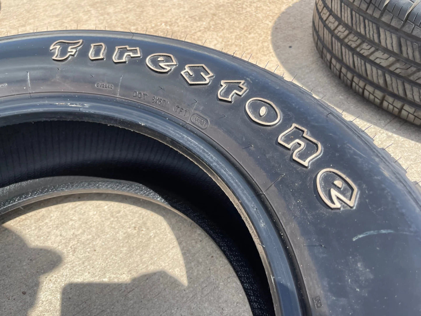 (1) 285/60/20 Firestone Transforce A/T tire LT 10 ply load range E