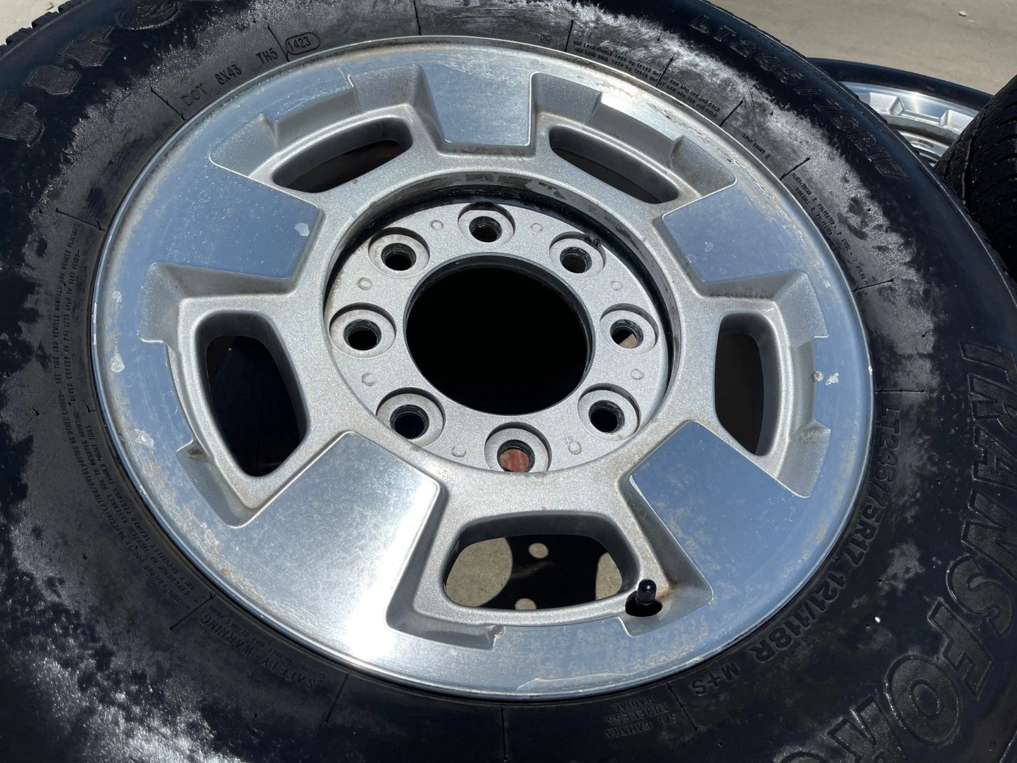 17" Chevy Silverado GMC Sierra 2500 3500 OEM 5500 wheels rims FIRESTONE