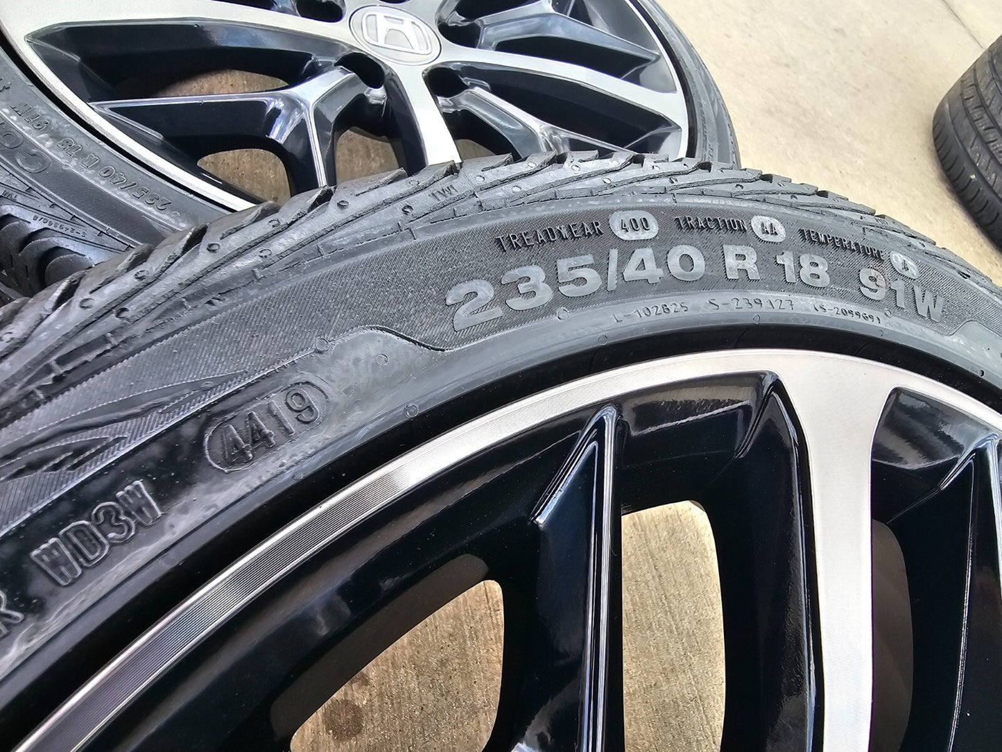 18" Honda Civic OEM wheels rims 63163 HR-V Accord tires