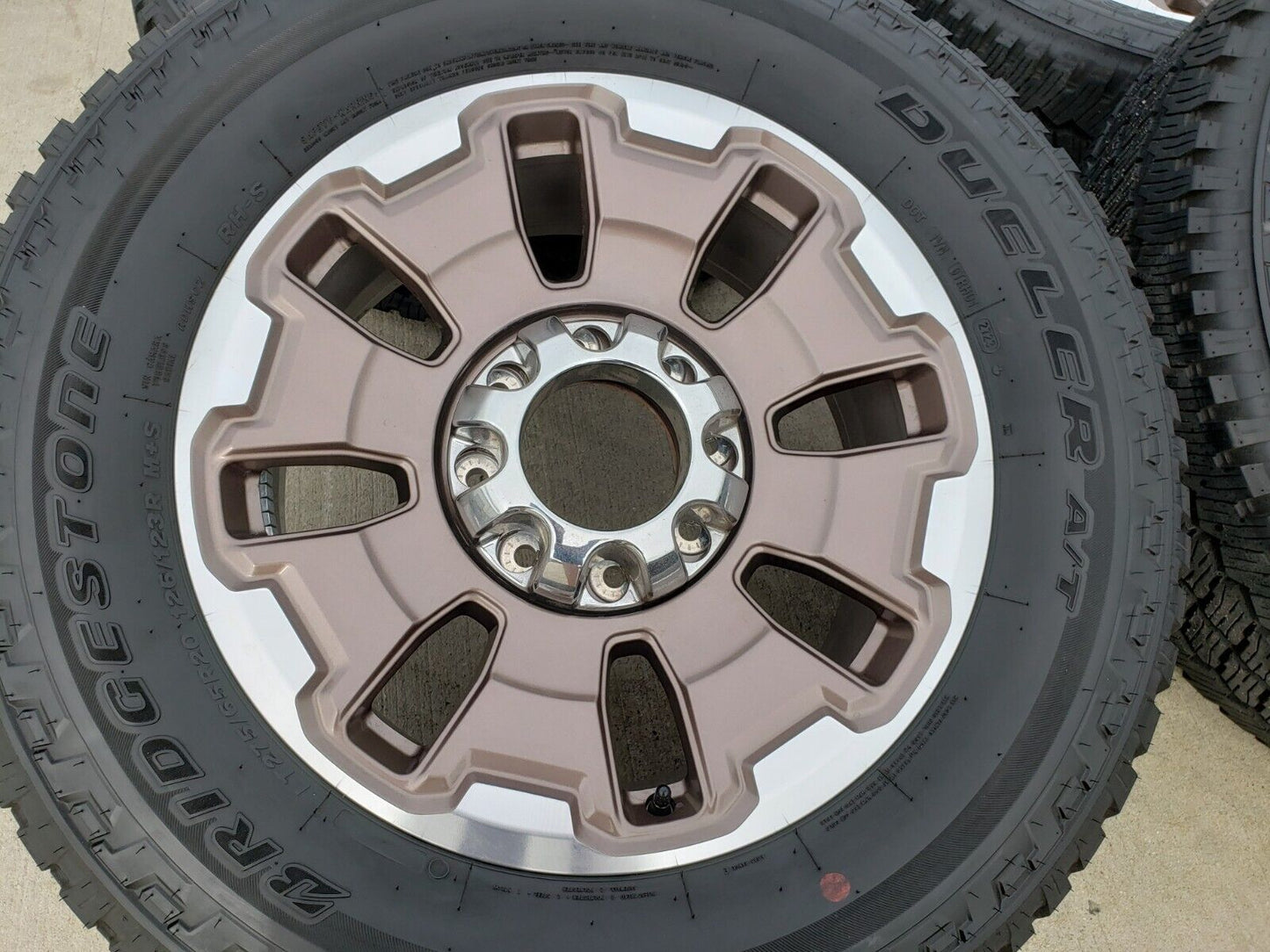 20" Ford F-250 F-350 OEM KING RANCH tan wheels rims 10487 2024 2025