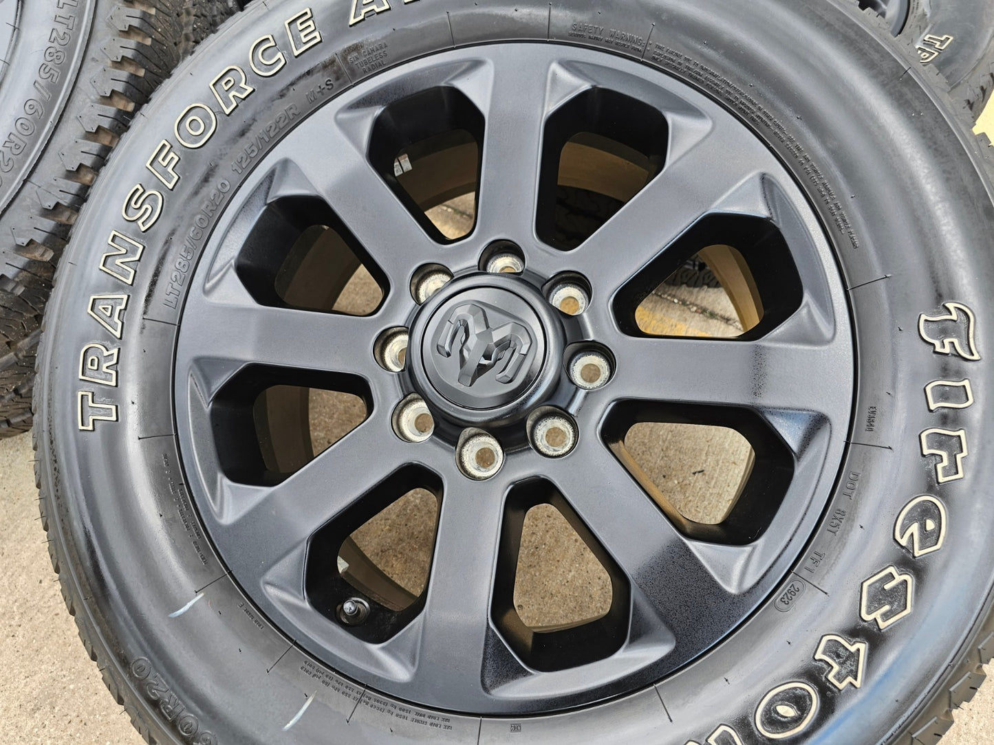 20" Dodge Ram 2500 3500 LARAMIE OEM 2700 wheels rims tires FIRESTONE