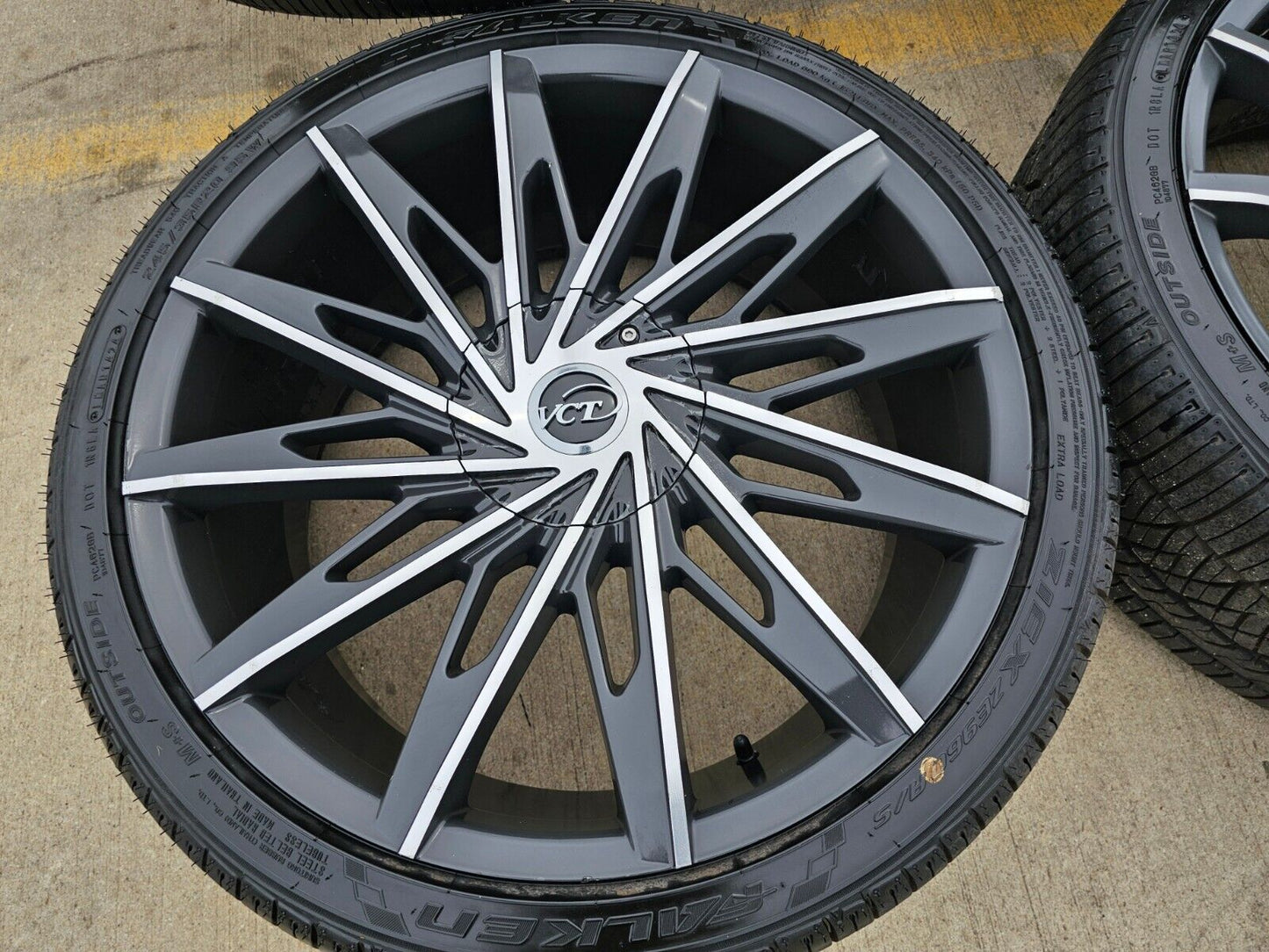 20" VCT V86 Chevy Malibu wheels rims tires Trailblazer Equinox GMC Terrain