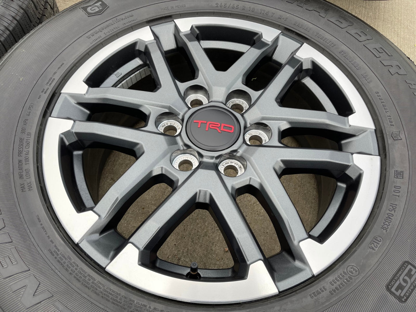 18" Toyota Tacoma LIMITED OEM wheels rims tires 4Runner 2024 2025 2026 NEW