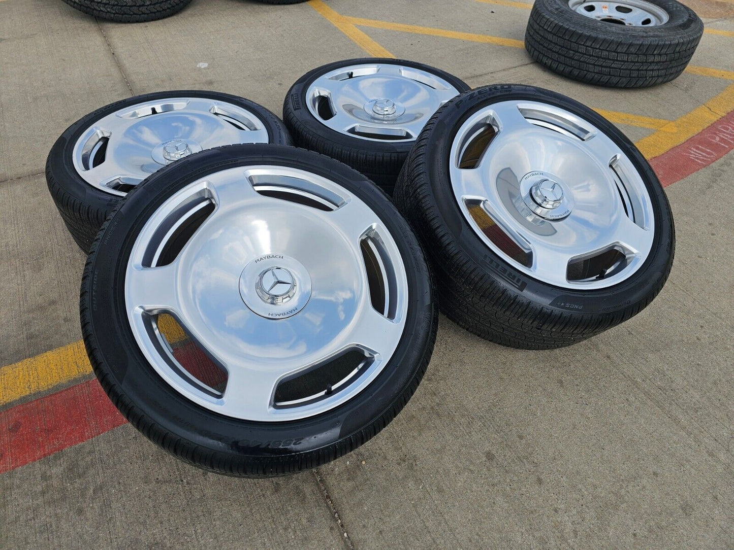 20" Mercedes MAYBACH S550 S600 S65 S63 OEM wheels rims 2023 2024 2025 NEW