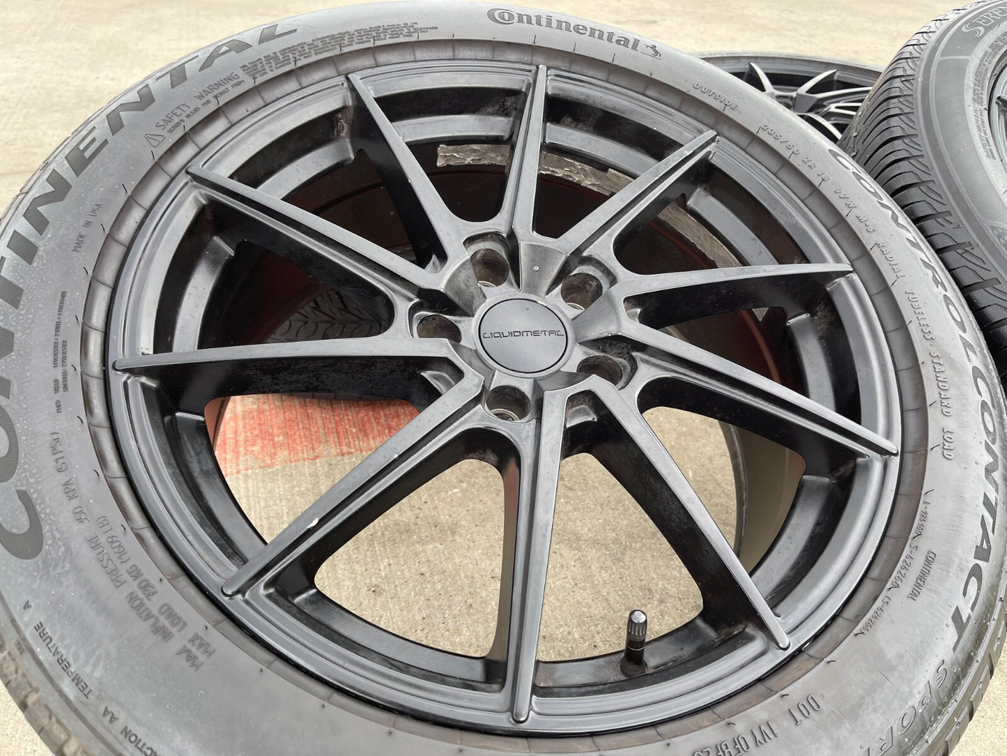 18" Liquid Metal Shadow wheels rims Mustang Accord Camry 5x114.3 5x4.5 tires