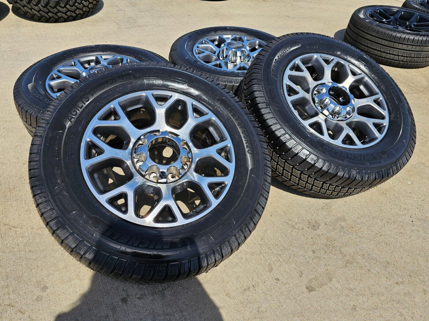 20" Ford F-250 F-350 OEM Lariat wheels rims 10292 tires MICHELIN NEW