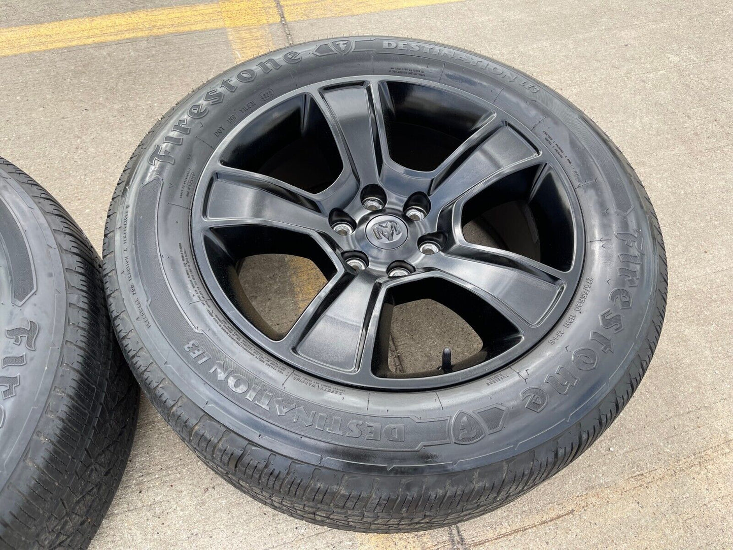 20" Dodge Ram 1500 OEM LIMITED Black 2676 2723 wheel rim spare