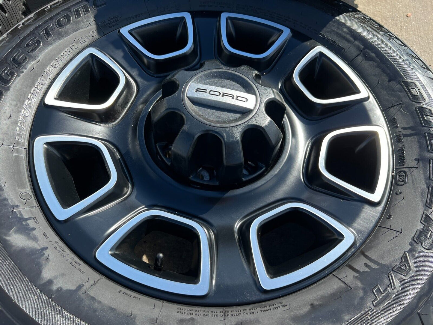 20" Ford F-250 F-350 OEM Lariat Platinum wheels rims 10486 2023 2024