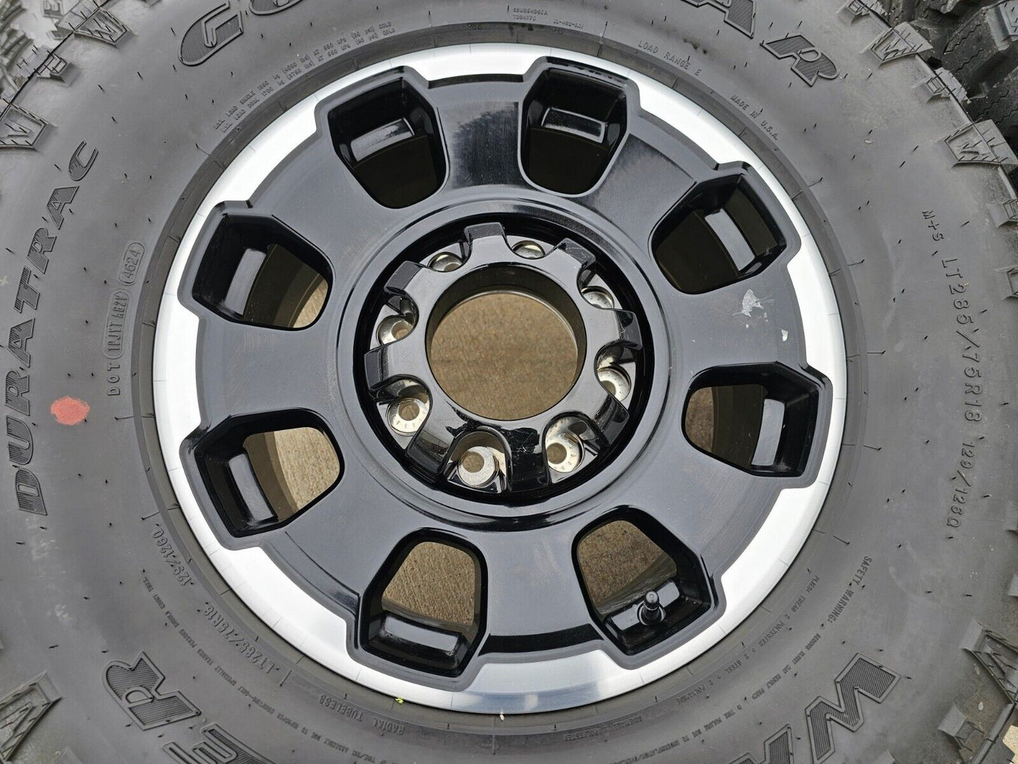 18" Ford F-250 F-350 OEM TREMOR 10482 black rims wheels 2023 2024 2025 NEW