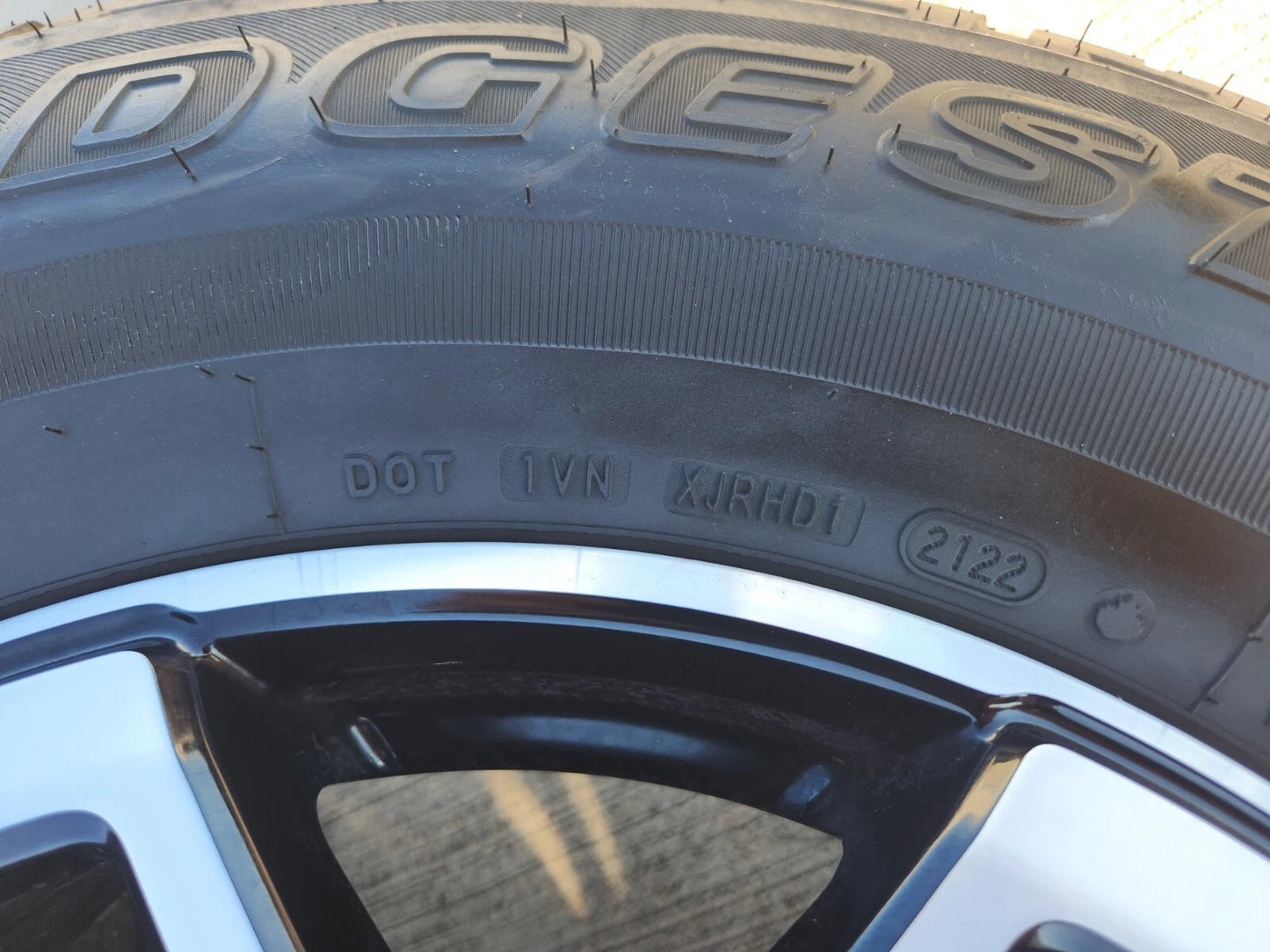 18" Ford Bronco wheels rims black 10389 Ranger tires 2022 2023 2024 2025