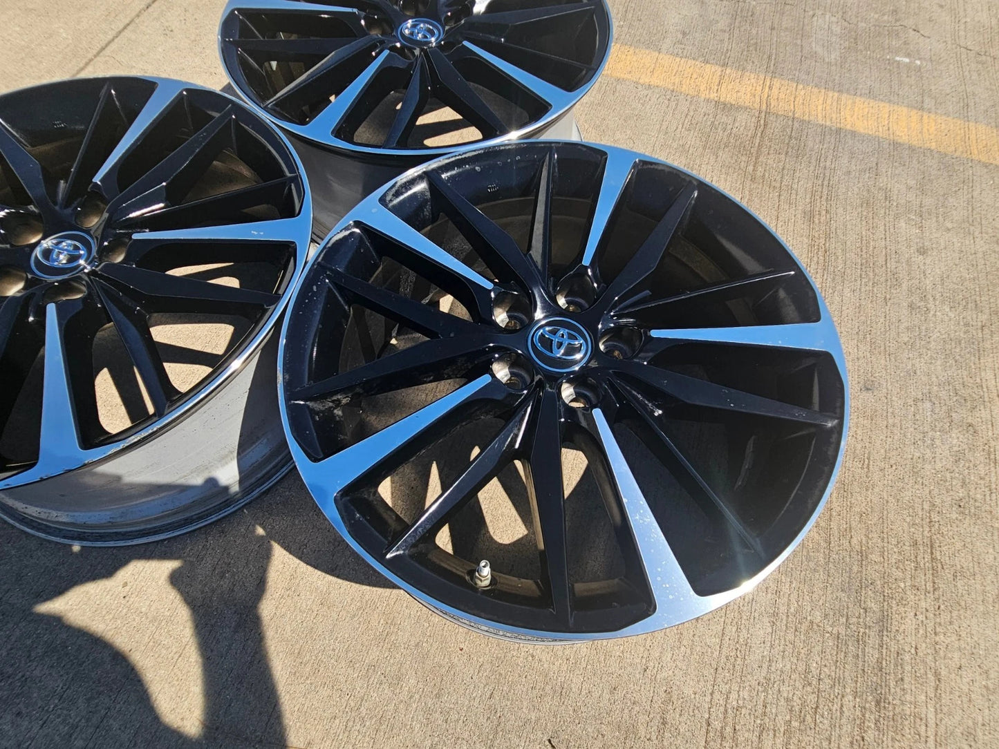 19" Toyota Camry OEM black wheel rim Camry Avalon 75222 spare 2021 2022 2023