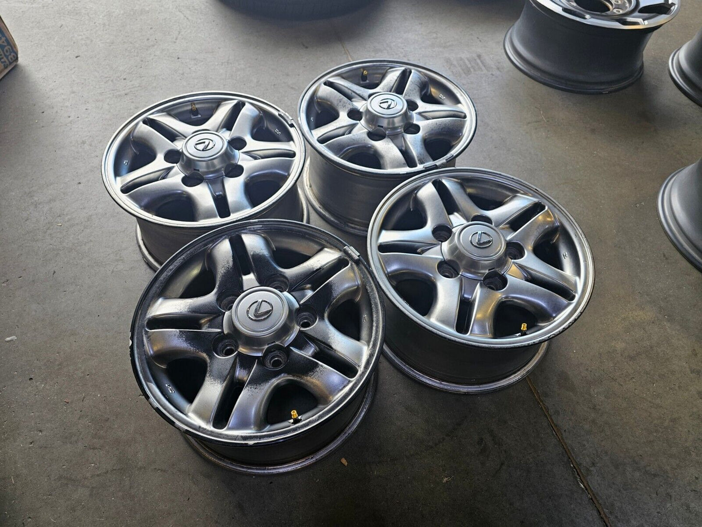 16" Lexus LX470 Toyota Land Cruiser OEM 74145 wheels rims 1998 1999 2000 2002