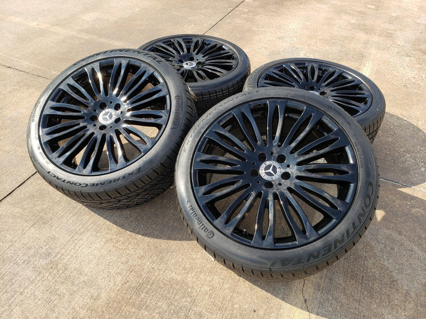 20" Mercedes S550 S600 S65 S63 OEM 85504 85505 wheels rims tires NEW