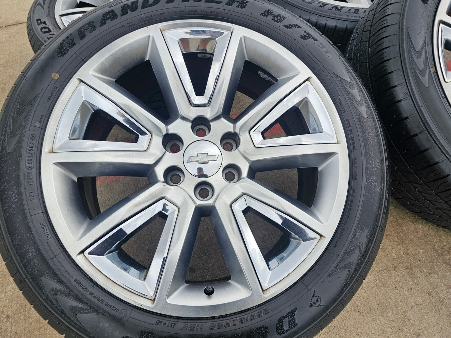 22" Chevy Tahoe Silverado Suburban LTZ chrome 5696 OEM wheels rims