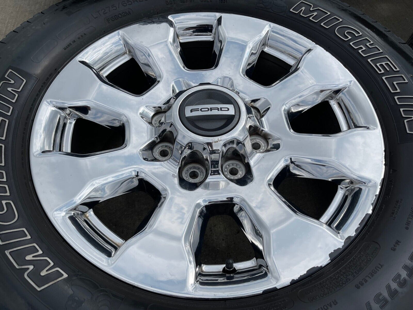 20" Ford F-250 chrome OEM 10100 rims wheels 2017 2018 2019 2020 2023 2024