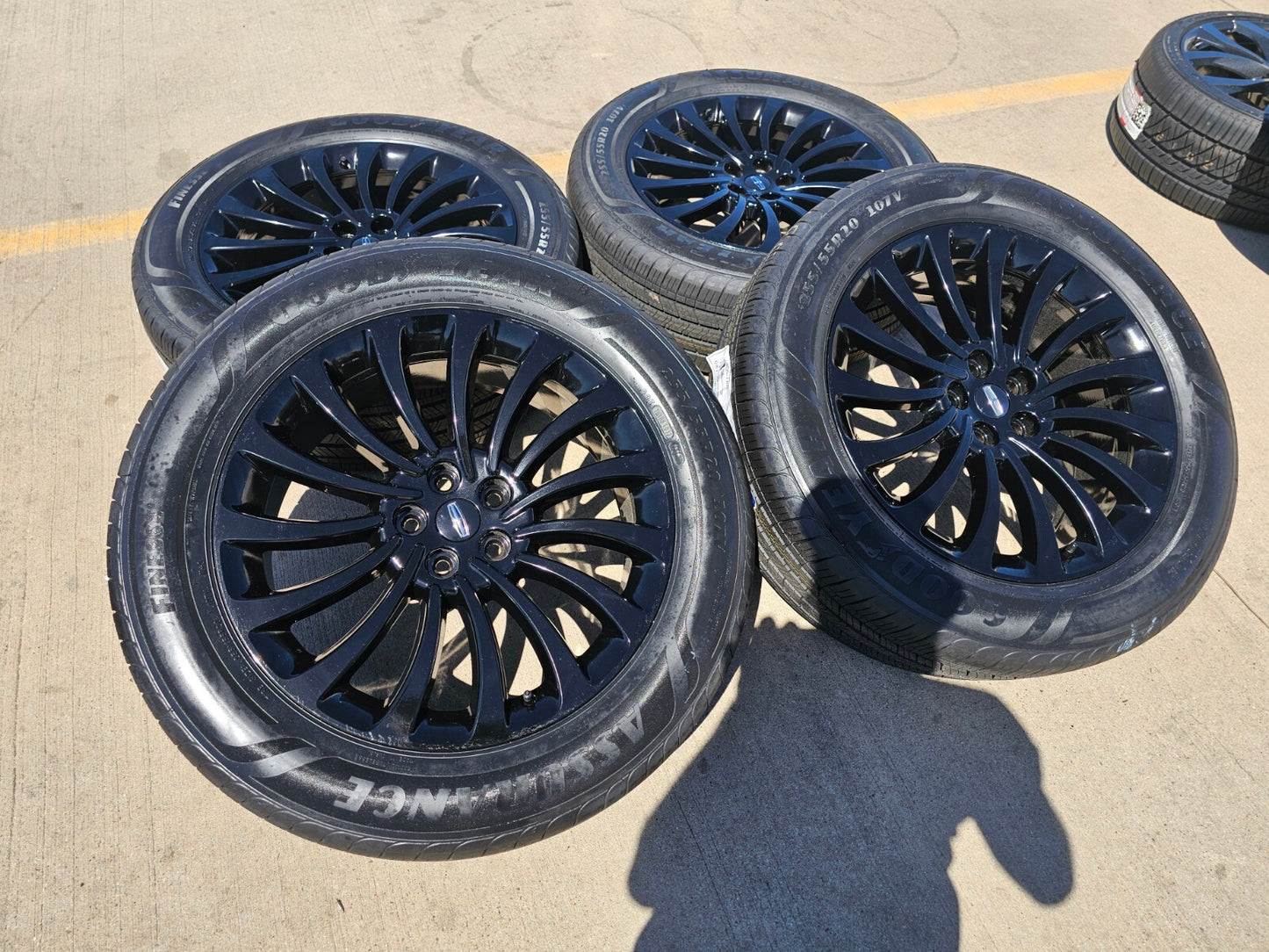 20" Lincoln Aviator Black Label OEM rims wheels 10189 Explorer 2024 2025 NEW