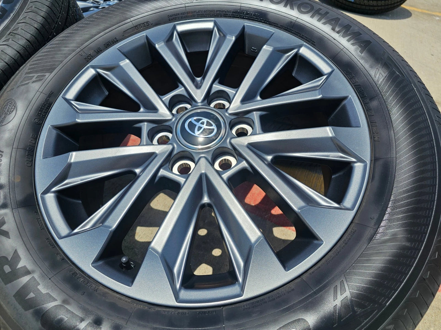 20" Toyota Land Cruiser OEM wheels rims Tundra Sequoia 2024 2025 2026