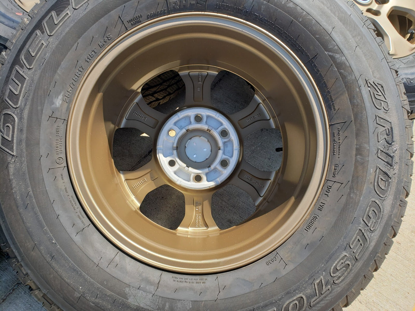 17" Ford Bronco HERITAGE wheels rims BRONZE tires NEW 10384 NEW