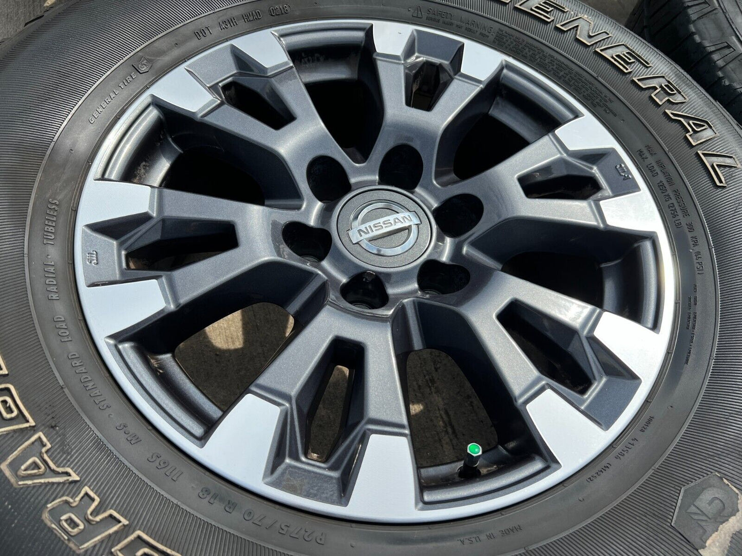 18" Nissan Titan Armada PRO-4X OEM 62751 wheels rims 2021 2022 2023 2024 2025