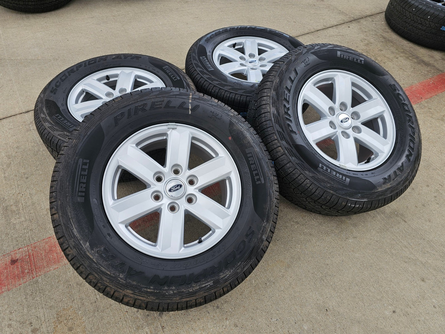17" Ford F-150 Expedition OEM rims wheels 10339 tires 2024 2025 PIRELLI A/T NEW