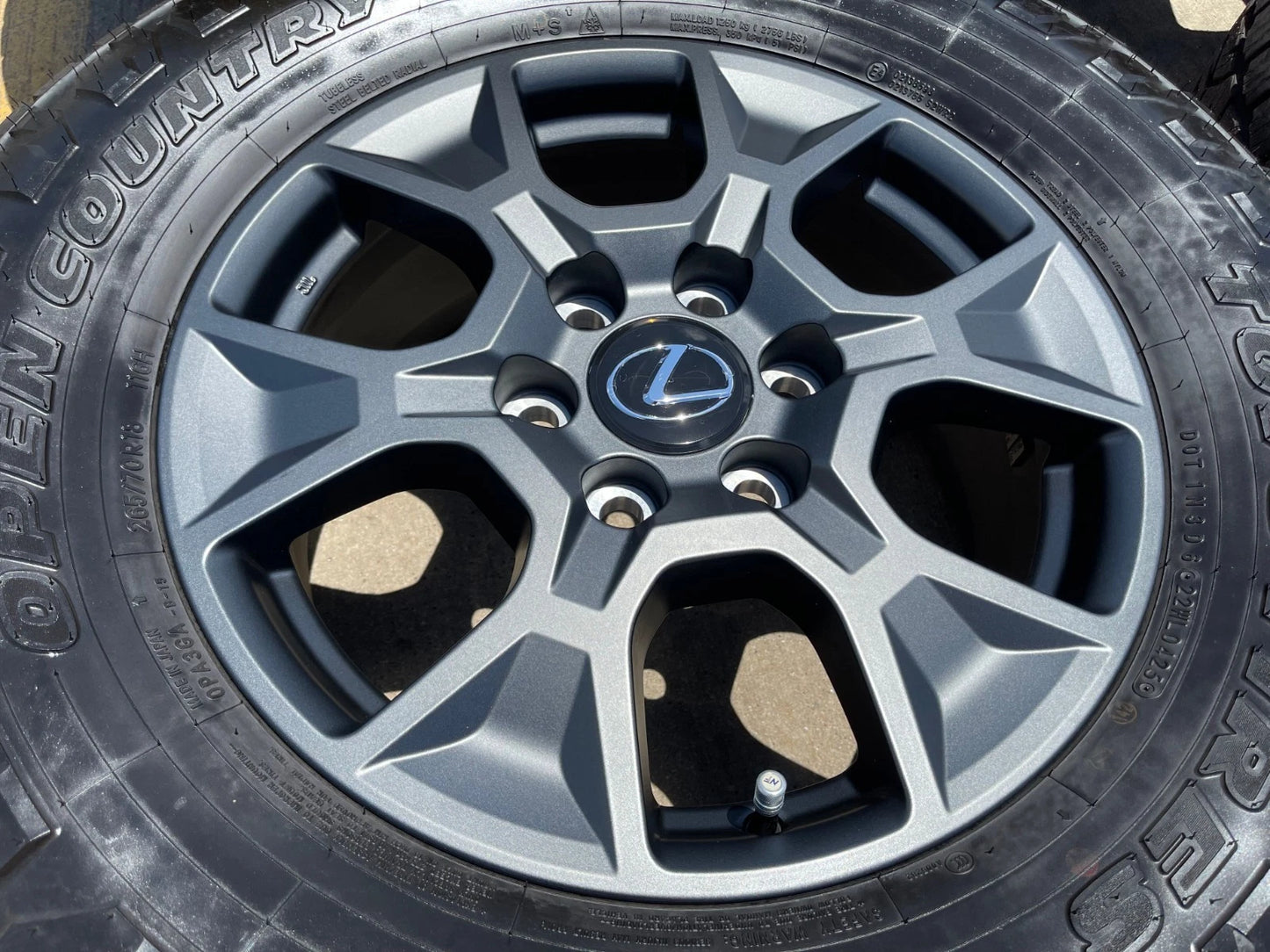18" Lexus GX550 OEM wheels rims Toyota Land Cruiser Tundra Sequoia 2024 2025 NEW