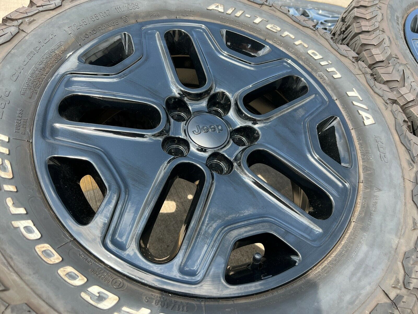 17" Jeep Cherokee wheels OEM rims Compass Renegade 9199 BFG NEW