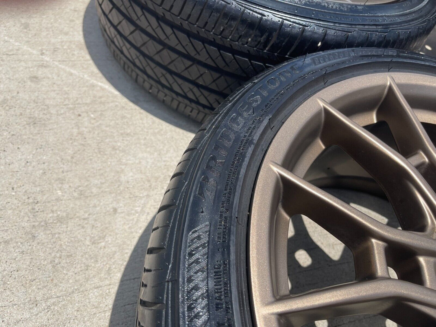 19" Toyota Camry OEM TRD Bronze wheels rims 75246 Avalon Lexus tires