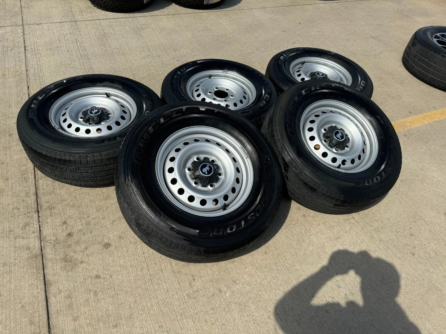 16" Ford Bronco steel wheels rims tires 10226 Ranger 2021 2022 2023 2024 2025